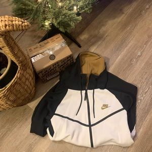 Golden Nike zip-up